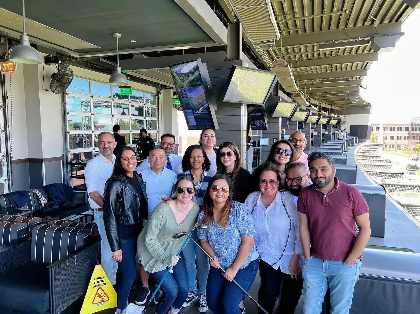 ROI Staffing team event